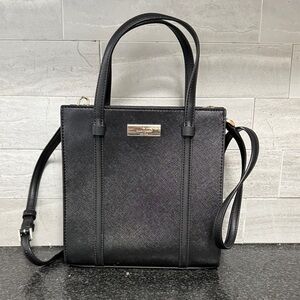 Kate Spade Black Leather Shoulder Bag